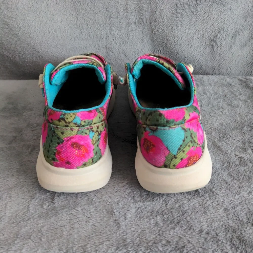 Ariat Hilo Slip On Sneaker Shoes Womens 10B Prickly Pear 10044591 Casual - Picture 4 of 10